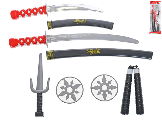Ninja-Kämpfer-Set