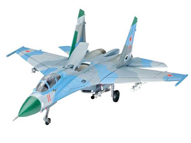 ModelSet avión 63948 - Sukhoi Su-27 Flanker (1:144)