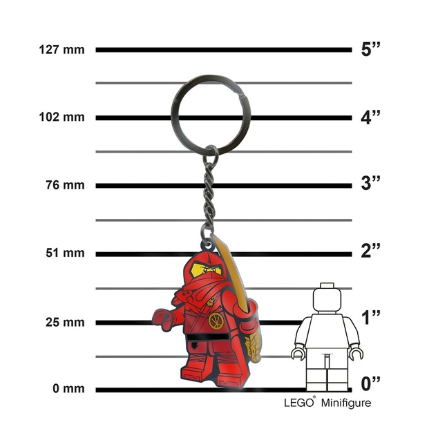 LEGO Ninjago Kai prívesok na kľúče