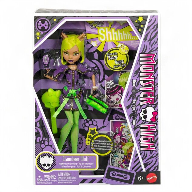 Mattel Barbie Monster High - Clawdeen Wolf - Dawn of the Dance