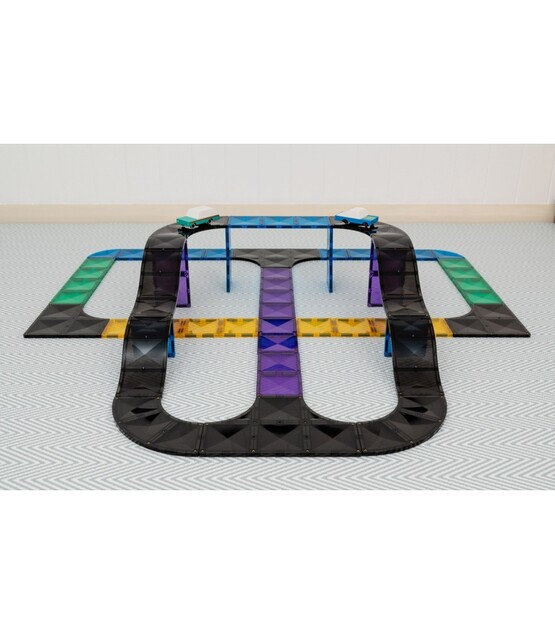 CONNETIX® Ramps &amp; Intersections Pack magnetická stavebnica 16 ks