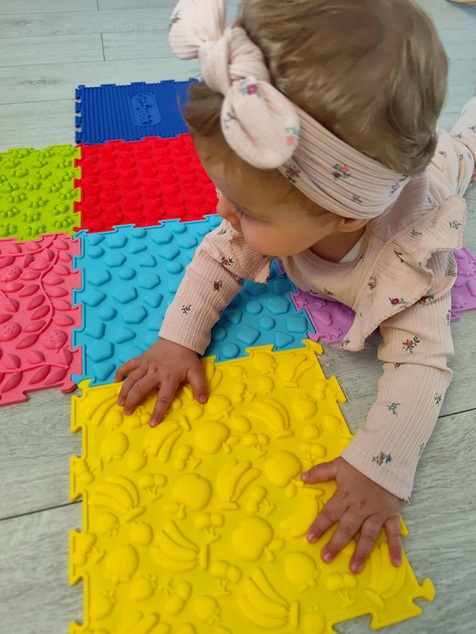 Ortopedek - tapis sensoriels 12 pcs