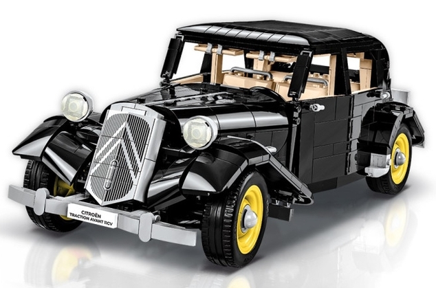 Cobi 1938 Citroen Traction Avant 11 CV, 1:12, 1900 k