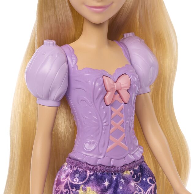 Mattel Disney Princess bambola Rapunzel con capelli luminosi
