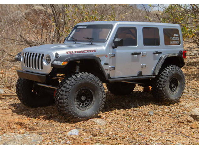 Axial SCX6 Jeep JLU Wrangler 1:6 4WD RTR strieborný