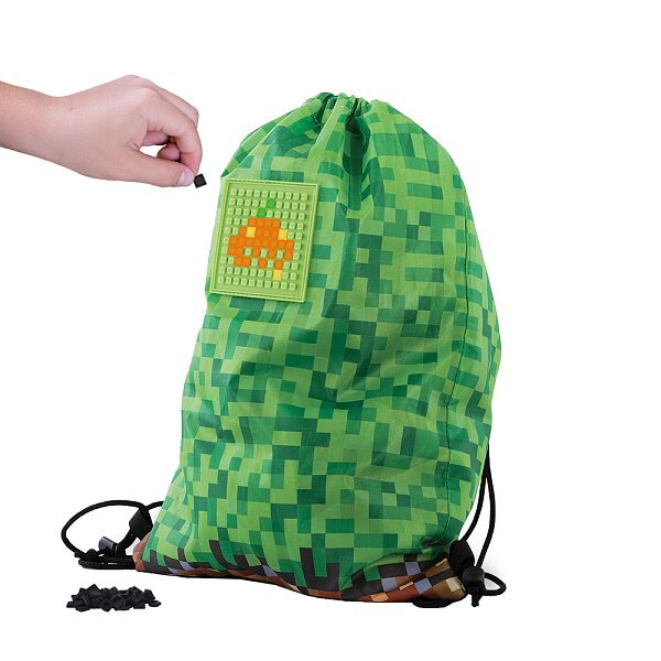 PIXIE CREW Rucksack in Grün-Braun