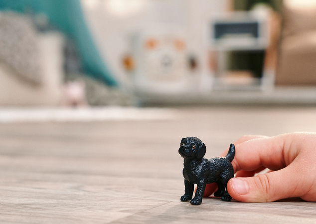 Schleich Pui negru de labrador retriever