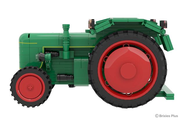 BRIXIES Plus 222.703 Fendt Dieselross F28 Classic Club Collection - historický traktor, 1: