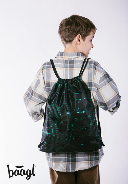 BAAGL SADA 3 Kernzahlen: Rucksack, Waschbeutel, Tasche