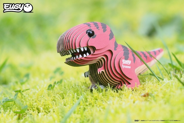 EUGY Tyranosaurus 3D kartonová skládačka