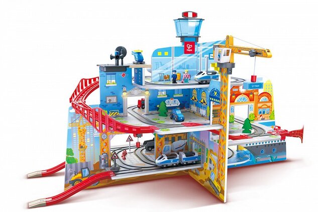 Hape Vláčiková dráha Grand City - poschodová