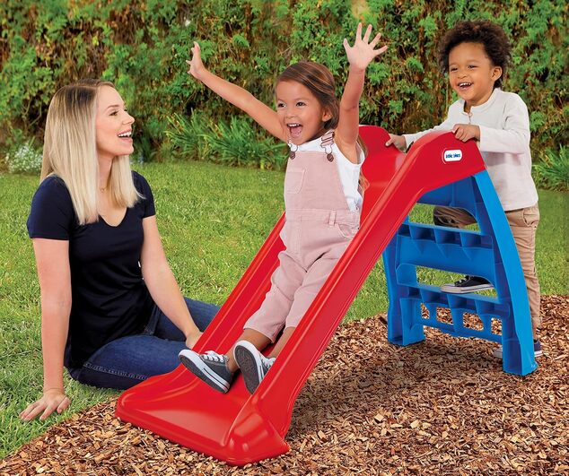 Little Tikes Moja prvá šmykľavka - červená/modrá