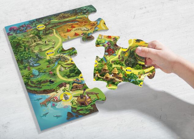 Haba Gesellschaftsspiel für Kinder Finde den Code - Pirateninsel