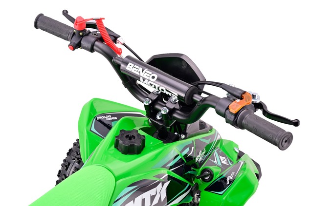 Quad per bambini a benzina Beneo Motors MTX verde - 49cm3
