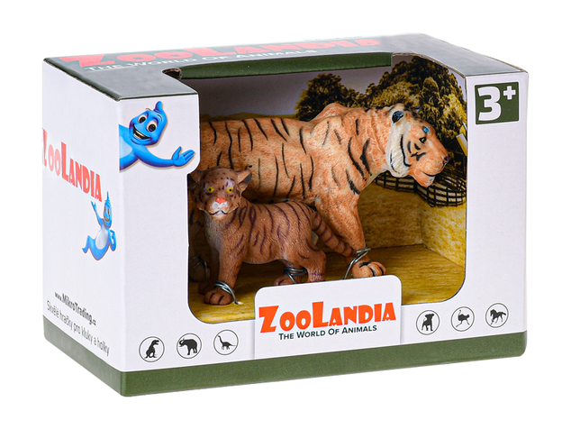 Zoolandia tigrice s mláďatami 7-15cm