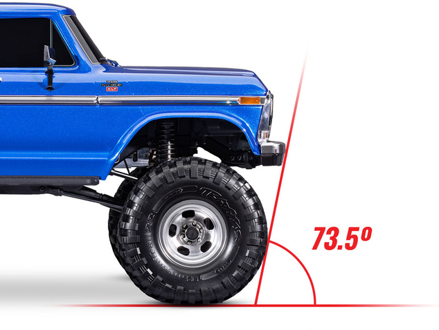 Traxxas TRX-4 Ford F-150 Ranger XLT 1:10 RTR hnedá metalíza