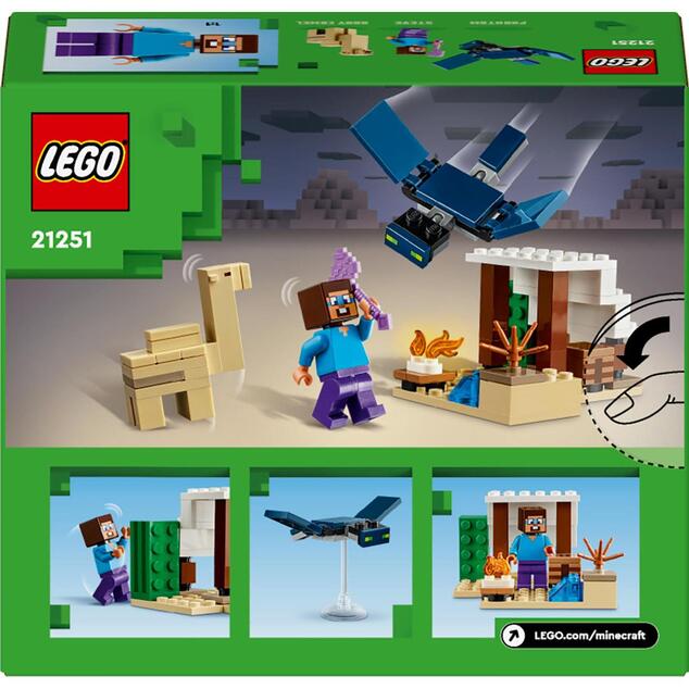LEGO® Minecraft® 21251 Steves Wüstenexpedition