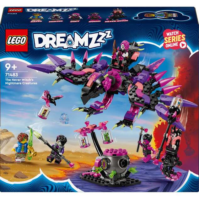 LEGO® DREAMZzz™ 71483 Nachthexe und ihre Kreaturen aus dem Albtraum