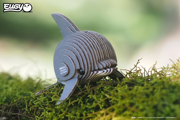 EUGY Delfin 3D kartonasta sestavljanka