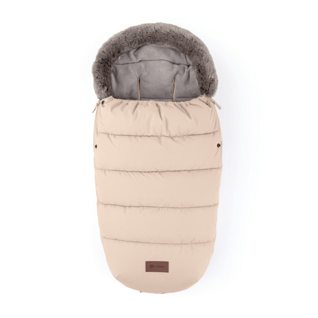 PETITE&amp;MARS Set zimný fusak Comfy 4v1 + rukavice na kočík Furry Rose Petal