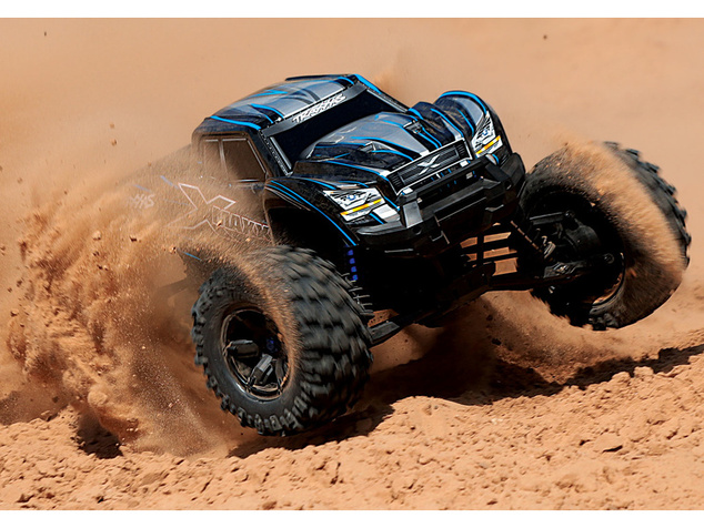 Traxxas X-Maxx 8S Belted 1:5 4WD RTR červený