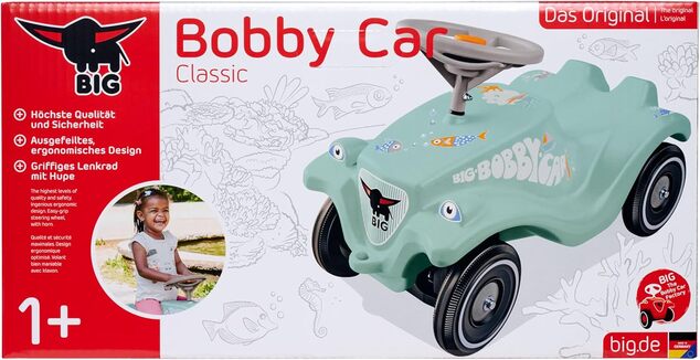 Big Auto odrážadlo BOBBY CAR CLASSIC Zelené