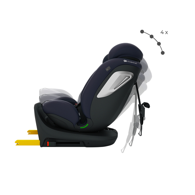 KINDERKRAFT Autosedačka i-Grow 2 Plus (40-150 cm) Navy