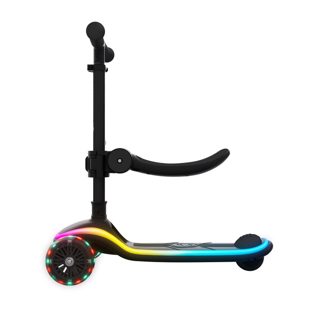 KINDERKRAFT Romobil i guralica 2u1 Raket Up Black