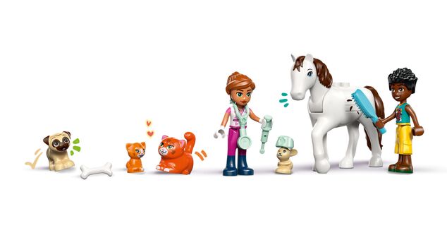 LEGO® Friends 42696 Tierklinik mit Tieren