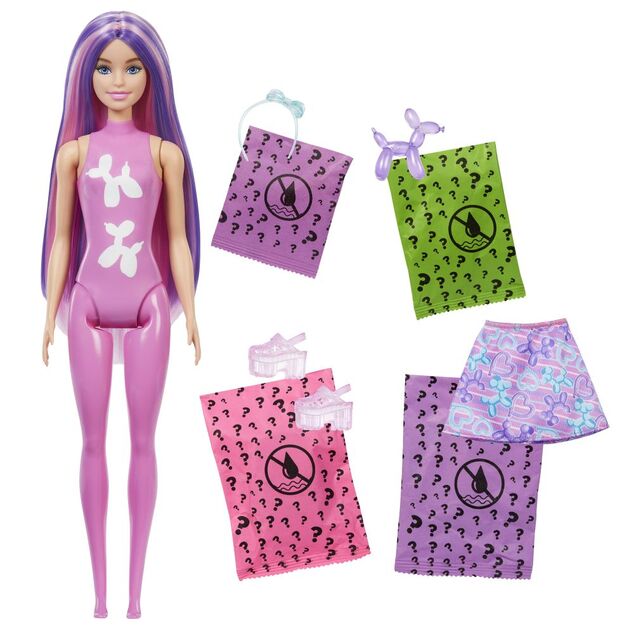 Mattel Barbie Color Reveal Barbie Balónkové zvieratká