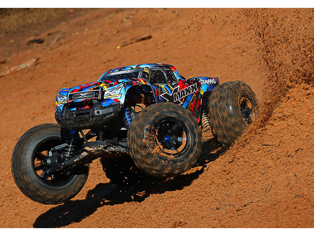 Traxxas X-Maxx 8S Belted 1:5 4WD RTR červený