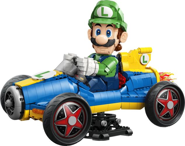 LEGO® Super Mario 72050 Mario Kart™ – Luigi a Mach 8