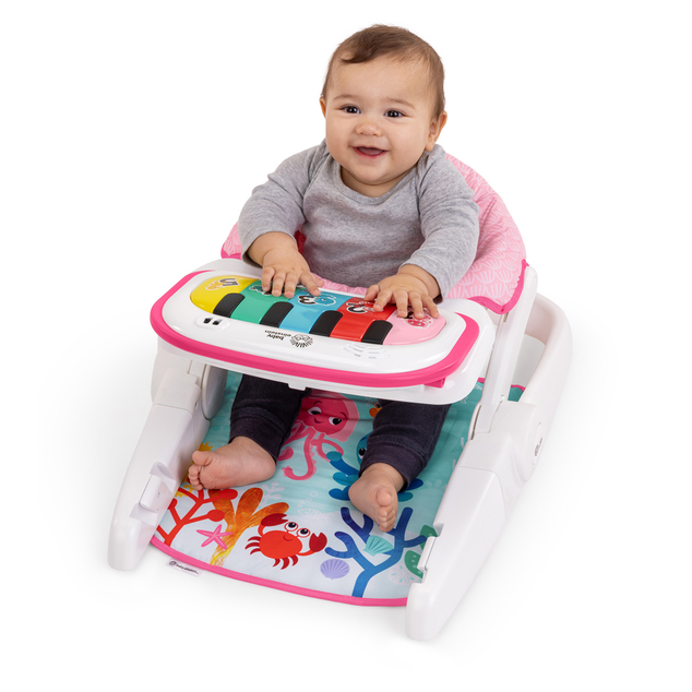 BABY EINSTEIN Siège interactif 4-en-1 Tappin' Tunes™ Learn-to-Sit™, 4m+
