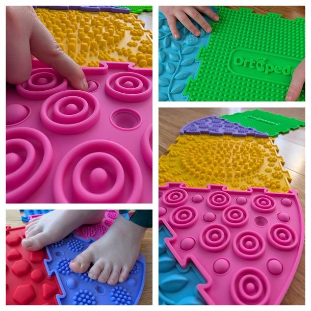 Ortopedek - tapis sensoriels 9 pcs
