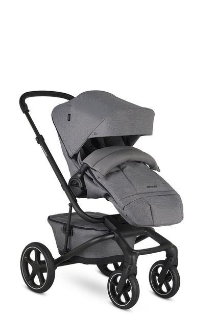 EASYWALKER Fußsack für Kinderwagen Jimmey Iris Grey