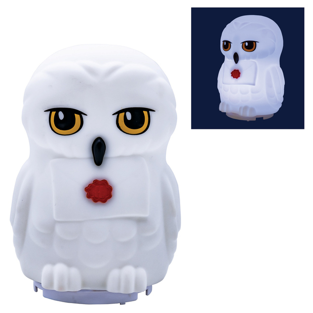 Lexibook Dizajnové nočné svetlo LED 3D Sova Hedviga 20 cm