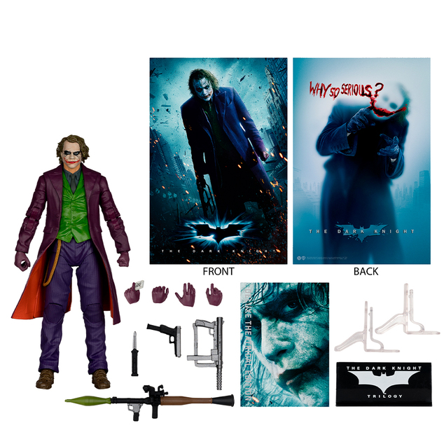 The Dark Knight DC Multiverse Deluxe Theatrical Edition akční figurka Joker 18 cm