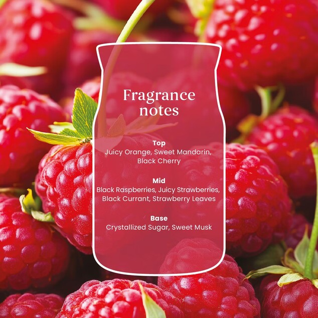 YC Signature Kerze Klein Red Raspberry