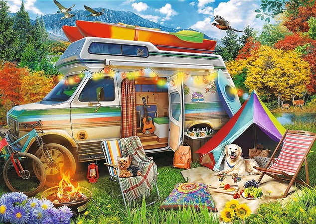 Trefl Puzzle 500 Premium Plus Quality Tea Time: Karawane