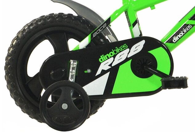 Dino Bikes - Detský bicykel 12" 412UL - zelený 2017
