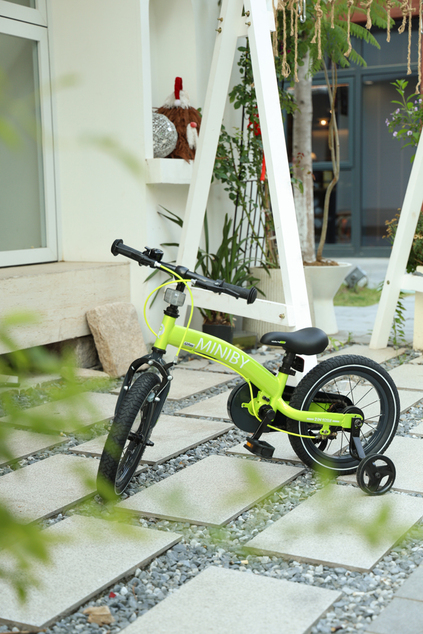QPLAY Bicykel Miniby 3v1 Green, vek 2 - 8 rokov