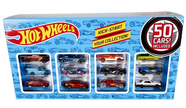 Mattel Hot Wheels 50er Geschenkpapier