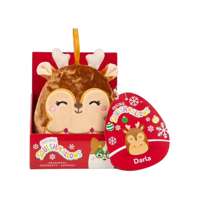 Squishmallows Vianočná ozdoba Sob Darla