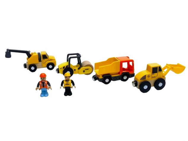 2Kids Toys Set de utilaje de construcții cu figurine
