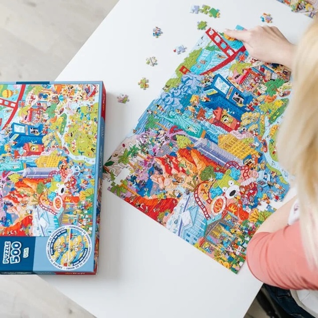 Trefl Puzzle Kollektion Spy Guy Lost: USA 500 Teile