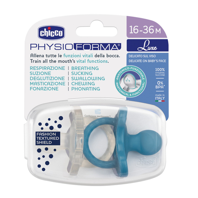 CHICCO Duda Physio Luxe zelena/siva 16-36m, 2 kos