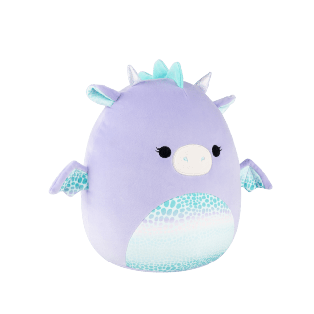 SQUISHMALLOWS Fialový dráčik - Drow, 30 cm