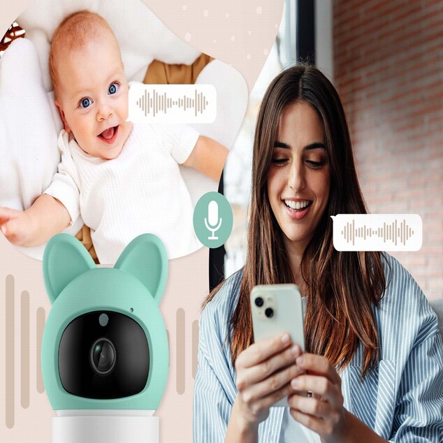 Neno Vigilabebés cámara infantil IP- WiFi Orso