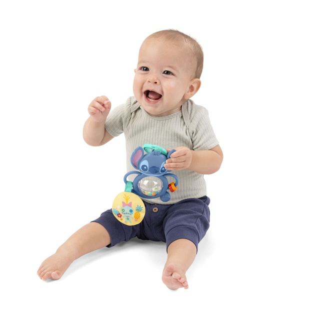 Bright Starts Jucărie pe inel C senzorială Stitch Tummy Tumble™