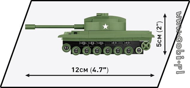 Cobi M48 Patton, 1:72, 127 k